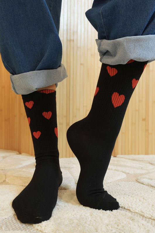 Heart & Sole Socks Black